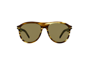 Saint Laurent SL432 SLIM 005 Havana/Green