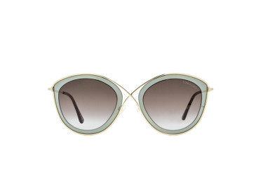 Tom Ford FT0604/S 50K Grey Green With Gold/Brown Gradient