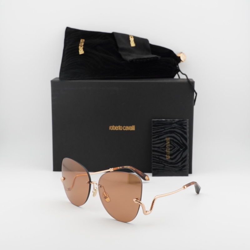 Roberto Cavalli SRC062 Butterfly Sunglasses