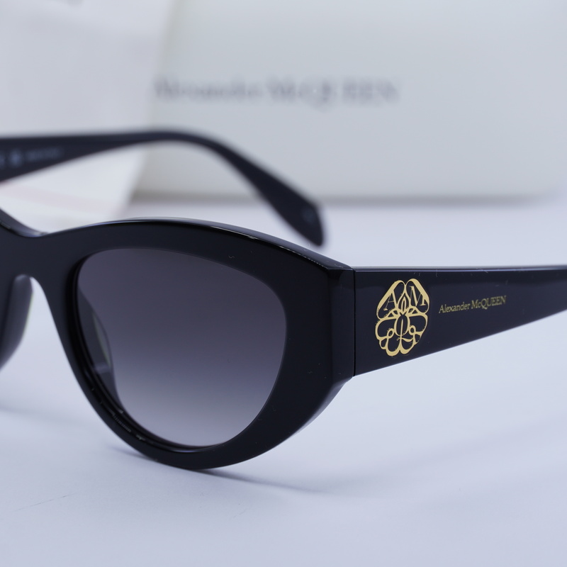 Alexander McQueen AM0377S Cat Eye Sunglasses
