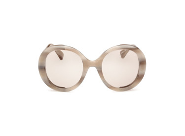 Max Mara MM0074 20E Striped Grey/Brown