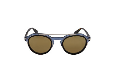 Rag & Bone RNB6006/S 0IPR VP Shiny Blue/Havana/Brown