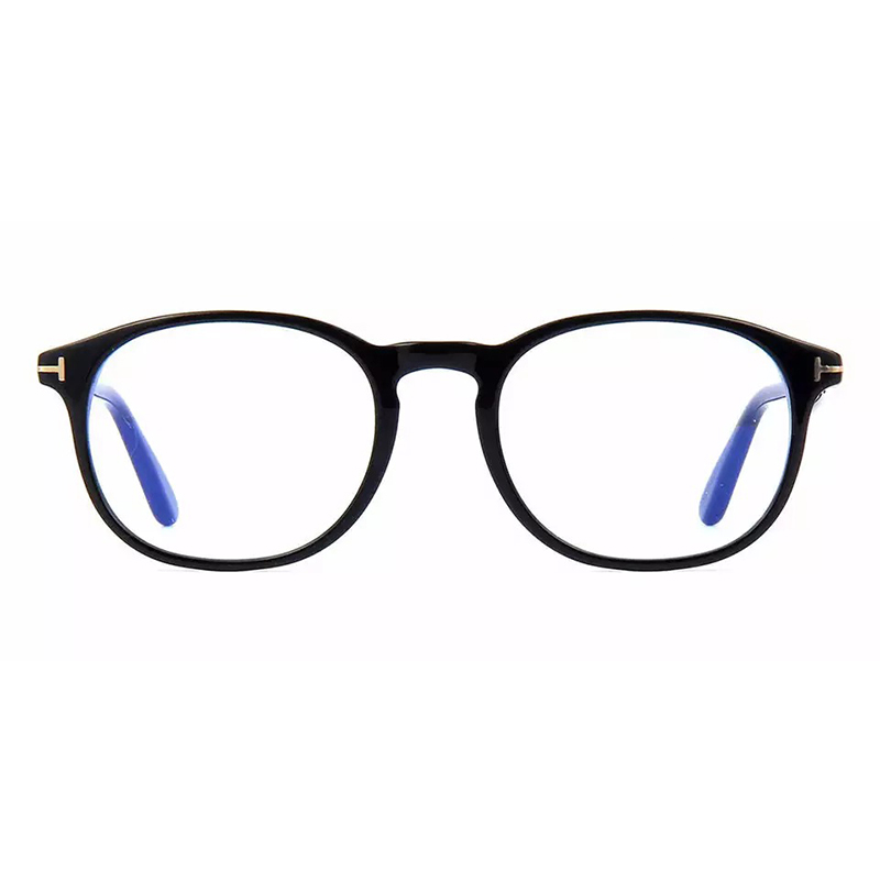 Tom Ford FT5680-B Round Eyeglasses