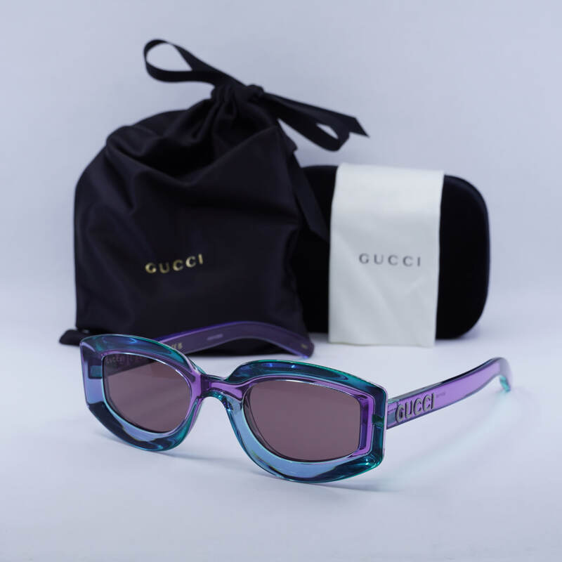 Gucci GG1719S Geometric Sunglasses