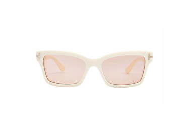 Tom Ford FT1085 25Z Ivory/Pink Mirror