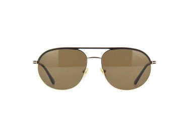Tom Ford FT0772 02H Matte Black/Brown Polarized