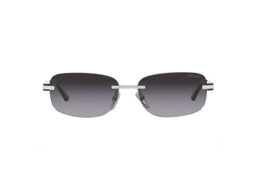 Prada PR68ZS 1BC09S Silver/Grey/Grey Gradient