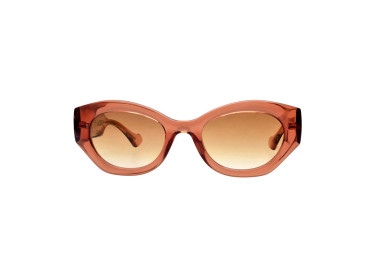 Gucci GG1553S 004 Transparent Amber Brown/Brown to Light Yellow Gradient
