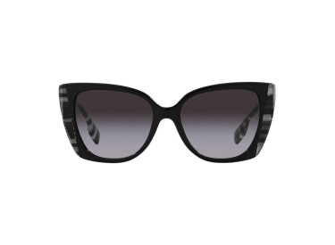 Burberry BE4393 40518G Black/Check White Black/Grey Gradient