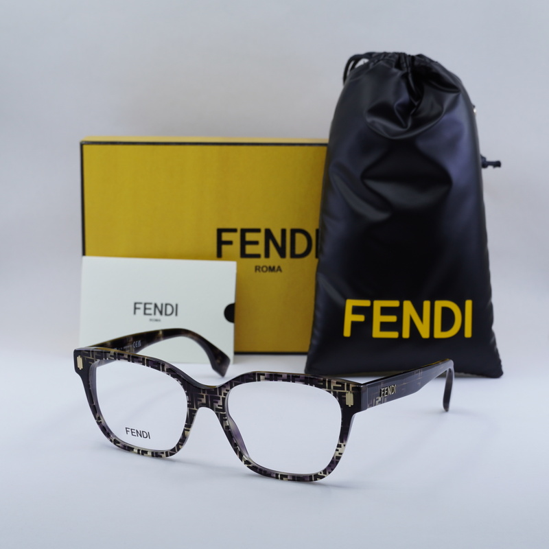 Fendi FE50055I Square Eyeglasses