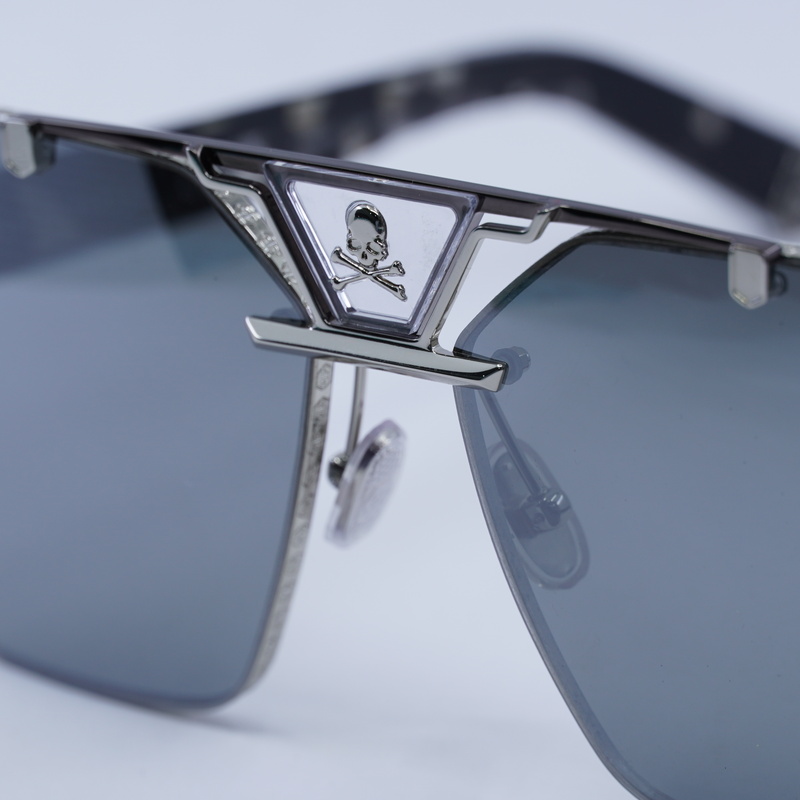 Philipp Plein SPP077V Aviator Sunglasses