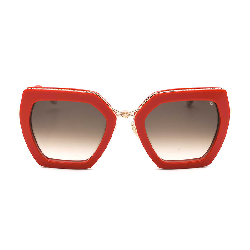 Philipp Plein SPP097S Geometric Sunglasses