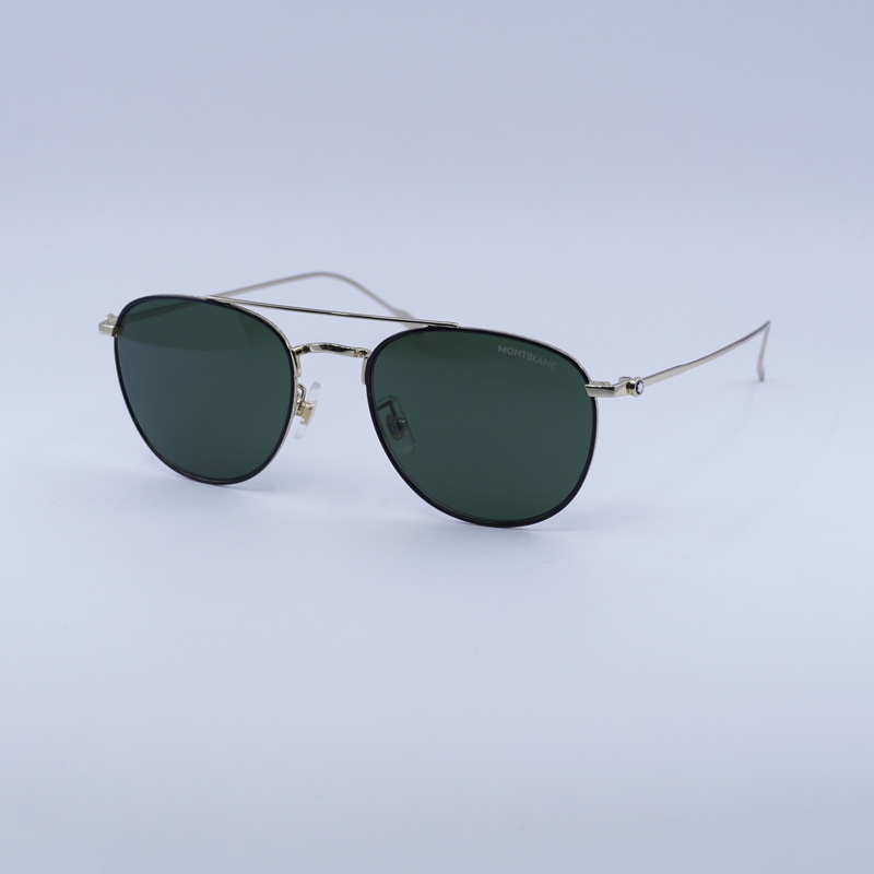 Montblanc MB0211S Aviator Sunglasses