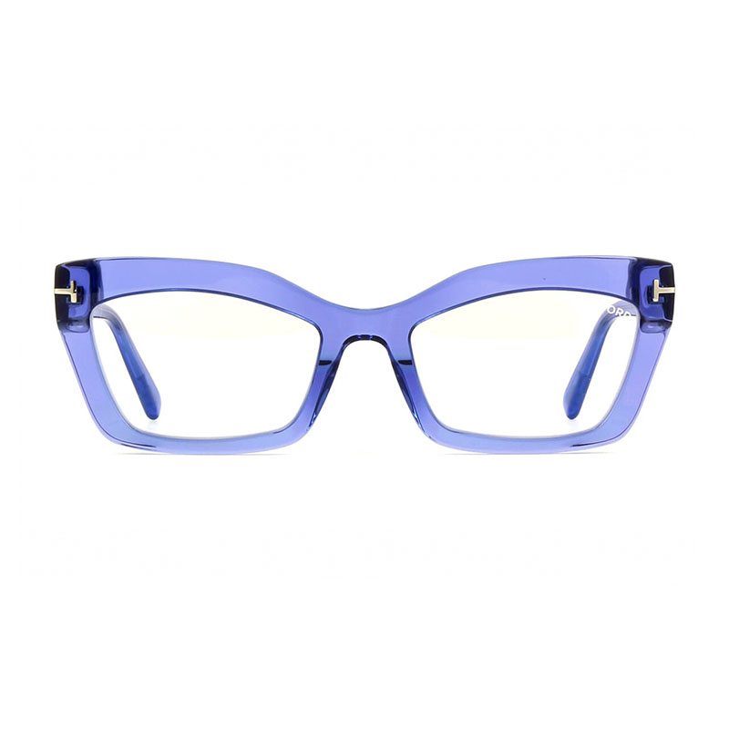 Tom Ford FT5766-B Rectangle Eyeglasses