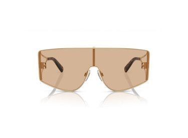 Dolce & Gabbana DG2305 13655A Light Gold/Light Brown Mirror Flash Gold
