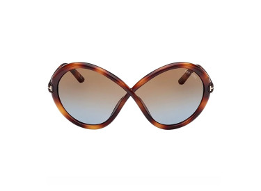 Tom Ford FT1070 53F Blonde Havana/Gradient Brown
