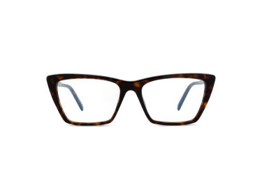Saint Laurent SL737 MICA THIN OPT 002 Havana/Clear Anti-Reflective 54mm