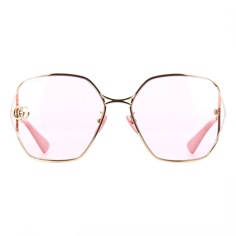 Gucci GG0818SA Geometric Sunglasses