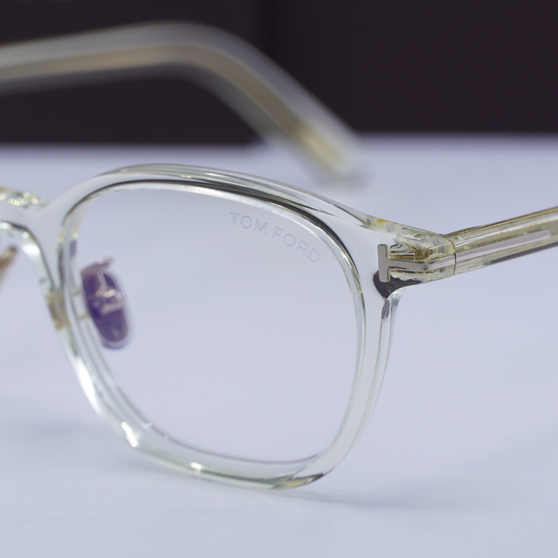 Tom Ford FT5858-D-B Round Eyeglasses