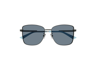 Bottega Veneta BV1237S 004 Gunmetal/Blue