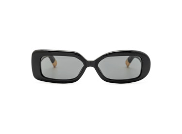 Jacquemus ROND CARRE JAC/11 C1 Shiny Black/Grey