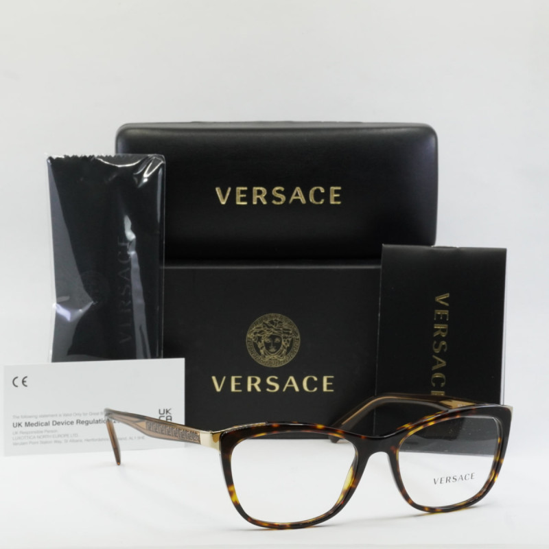 Versace VE3255 Cat Eye Eyeglasses