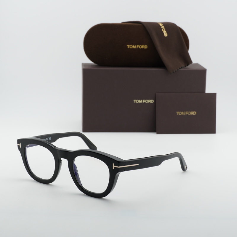 Tom Ford FT5873-B Round Eyeglasses