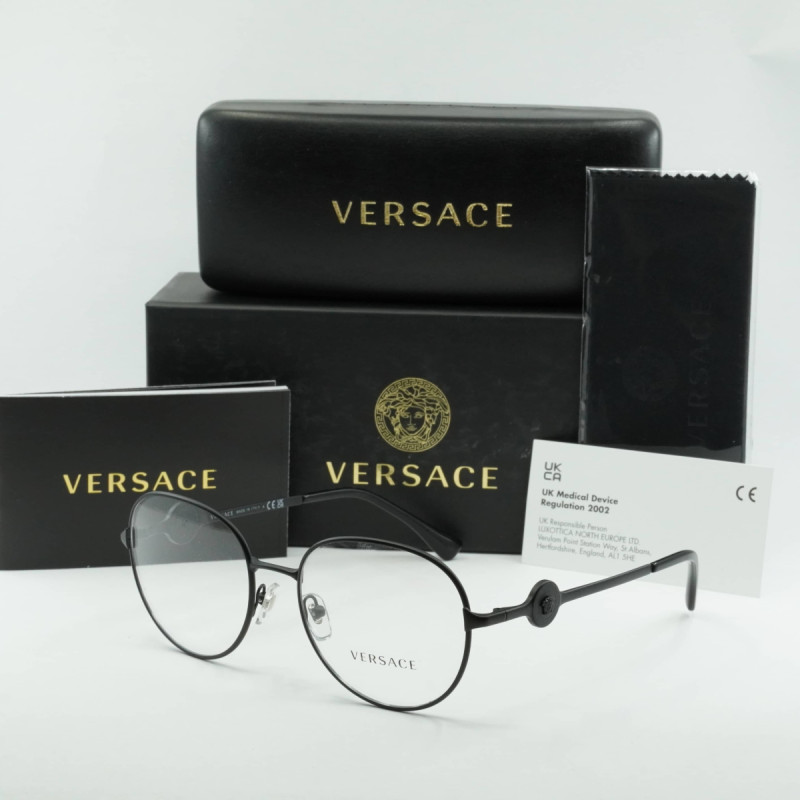 Versace VE1288 Round Eyeglasses