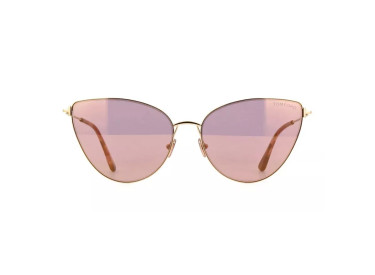 Tom Ford FT1005 28Z Shiny Rose Gold/Pink Gold Mirror
