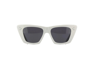 Celine CL40187I 25A White/Dark Grey