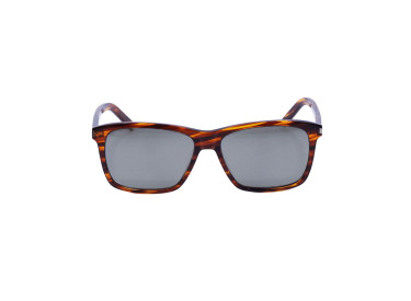 Saint Laurent SL339 004 Striped Havana/Silver