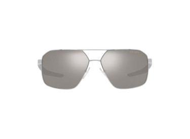 Prada Sport PS55WS 1BC07F Silver/Light Grey Silver Mirror
