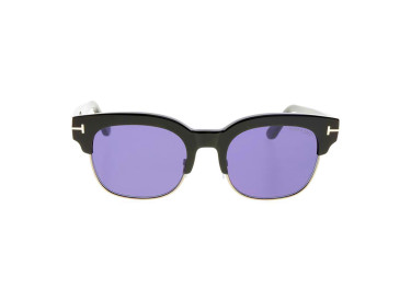 Tom Ford FT0597 01V Shiny Black/Blue 51mm