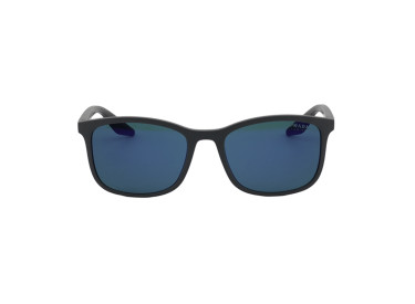 Prada PSA08S UFK05U Matte Grey/Dark Blue Mirror Violet