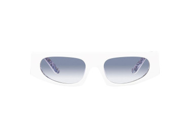 Dolce & Gabbana DG4411 337119 White on Blue Maiolica/Gradient Light Blue
