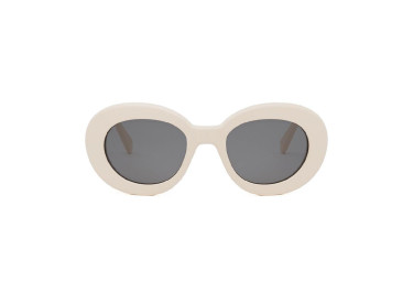 Celine CL40312U TRIOMPHE 25A Shiny White/Grey