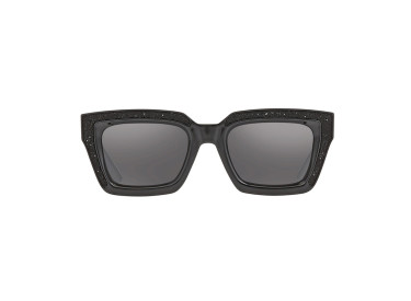 Jimmy Choo MEGS/S 0807 T4 Black/Silver Mirror