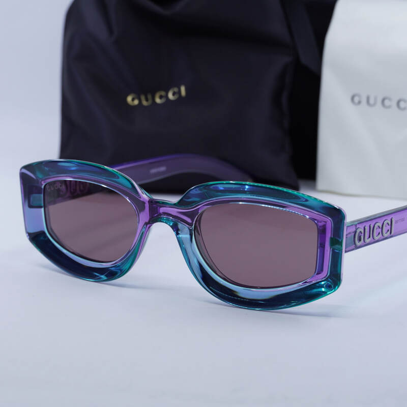 Gucci GG1719S Geometric Sunglasses