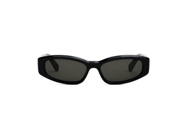 Celine CL40252I 01A Shiny Black/Smoke