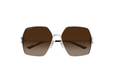 Gucci GG2163S 003 Silver/Brown Gradient