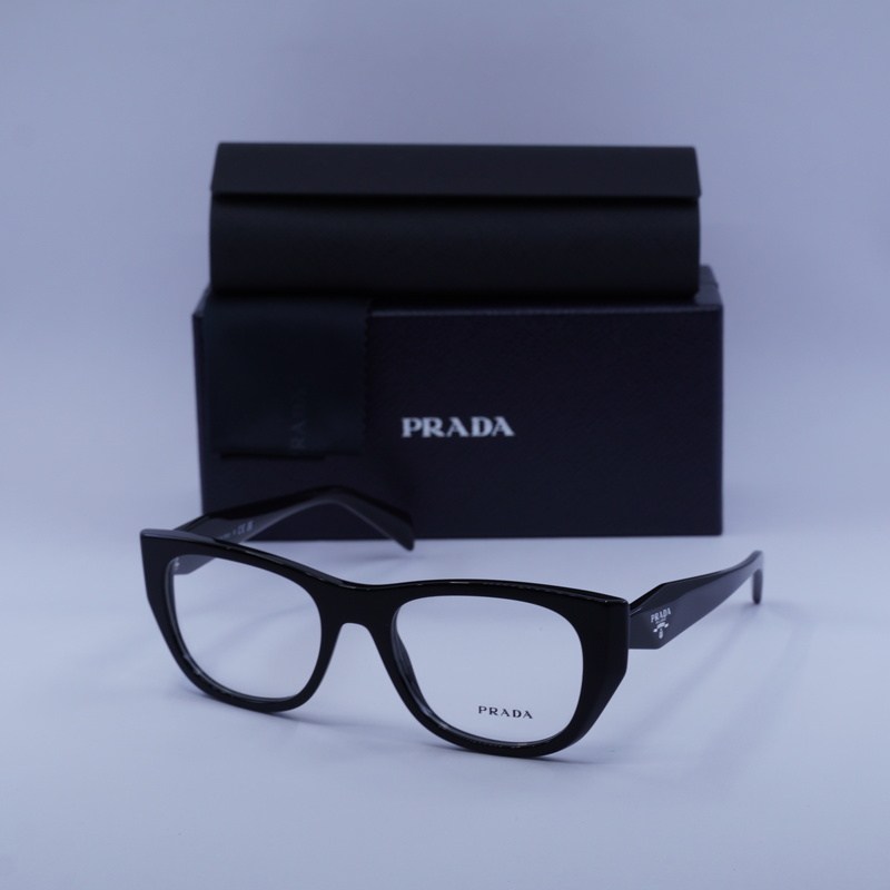 Prada PRA18V Geometric Eyeglasses