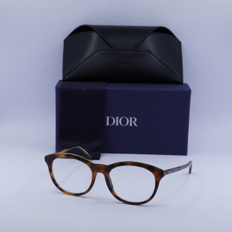 Dior MONTAIGNE41 Round Eyeglasses