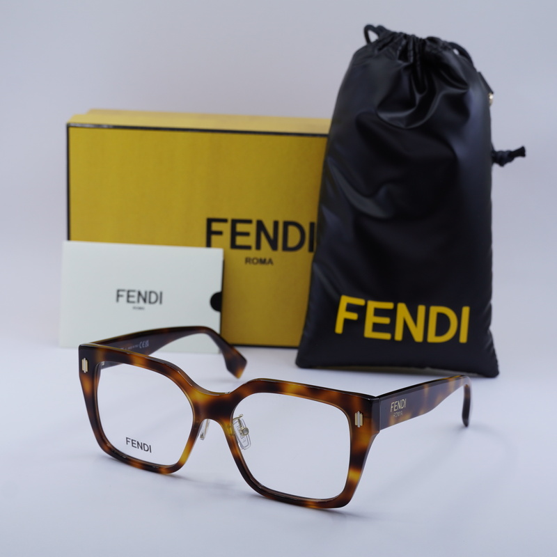 Fendi FE50085F Square Eyeglasses