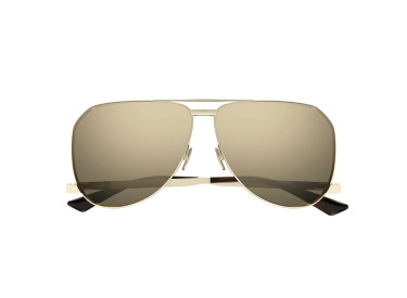 Saint Laurent SL690DUST 004 Gold/Brown Gold Mirror