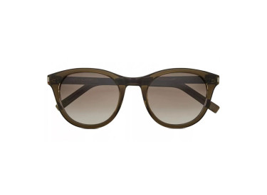 Saint Laurent SL401 007 Dark Green/Brown Gradient