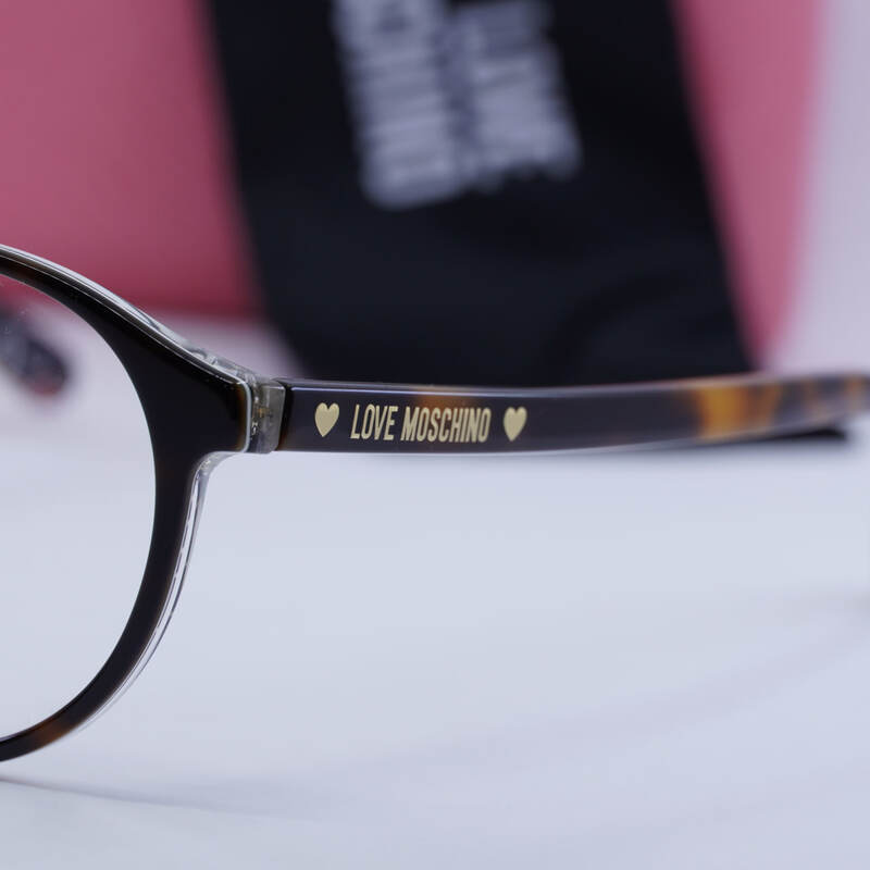 Moschino Love MOL542/F Round Eyeglasses