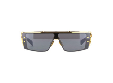 Balmain WONDER BOY III BPS-127A Gold/Black/Dark Grey Black Flash Mirror AR