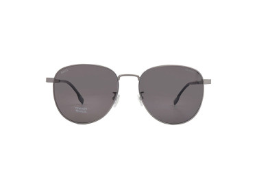 Hugo Boss BOSS 1536/F/S 0R80 M9 Matte Dark Ruthenium/Grey Polarized