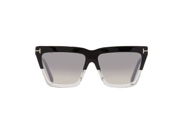 Tom Ford FT1110 05C Black/Transparent/Smoke Mirror