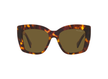 Miu Miu MU04WS VAU01T Havana Honey/Dark Brown